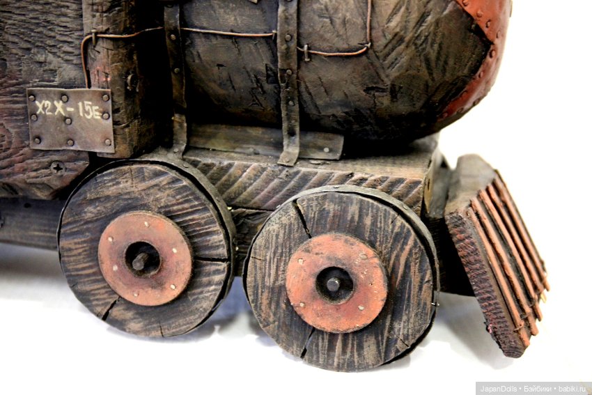 "Паровоз" на выставке "Праздник кукол. Кремль в Измайлово" (фото 3)