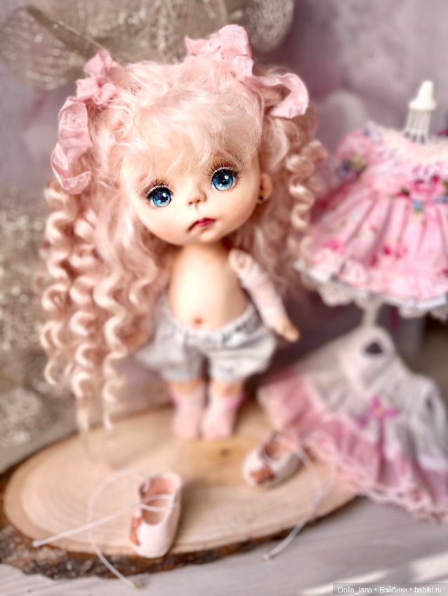 Интерьерная текстильная кукла (фото 5)