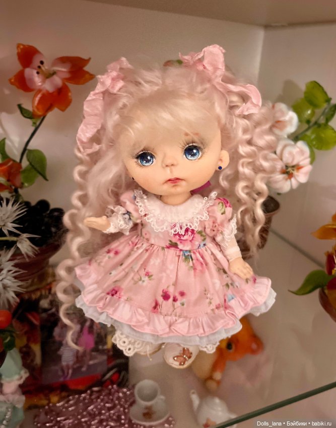 Интерьерная текстильная кукла (фото 4)