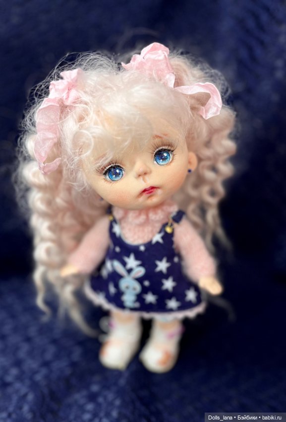 Интерьерная текстильная кукла (фото 2)