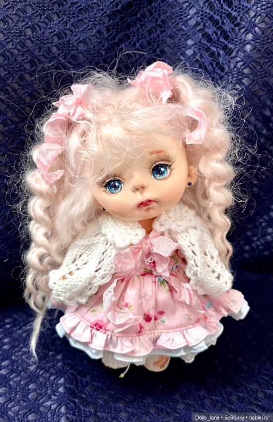 Интерьерная текстильная кукла