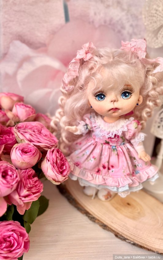 Интерьерная текстильная кукла (фото 6)