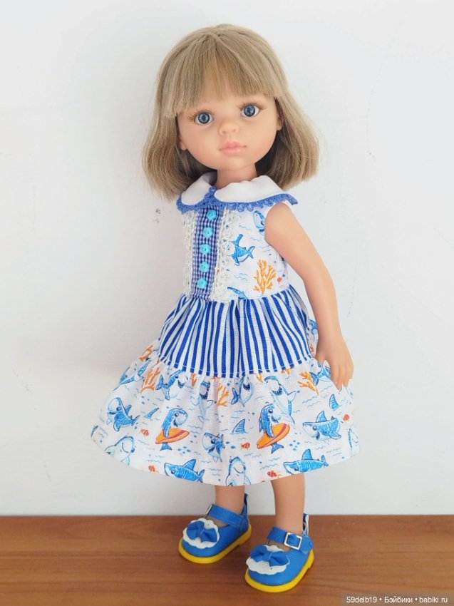Два "морских" платья для паолочек из новой коллекции (фото 2)