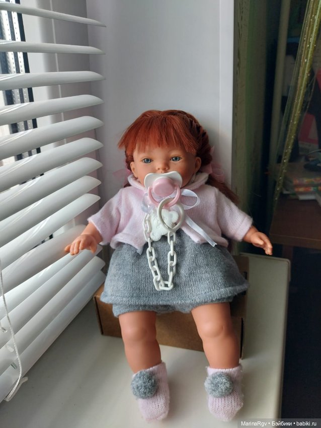 Рыженькая болтушка — Куклы Llorens (Ллоренс): испанские пупсы