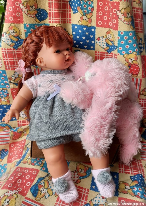 Рыженькая болтушка — Куклы Llorens (Ллоренс): испанские пупсы