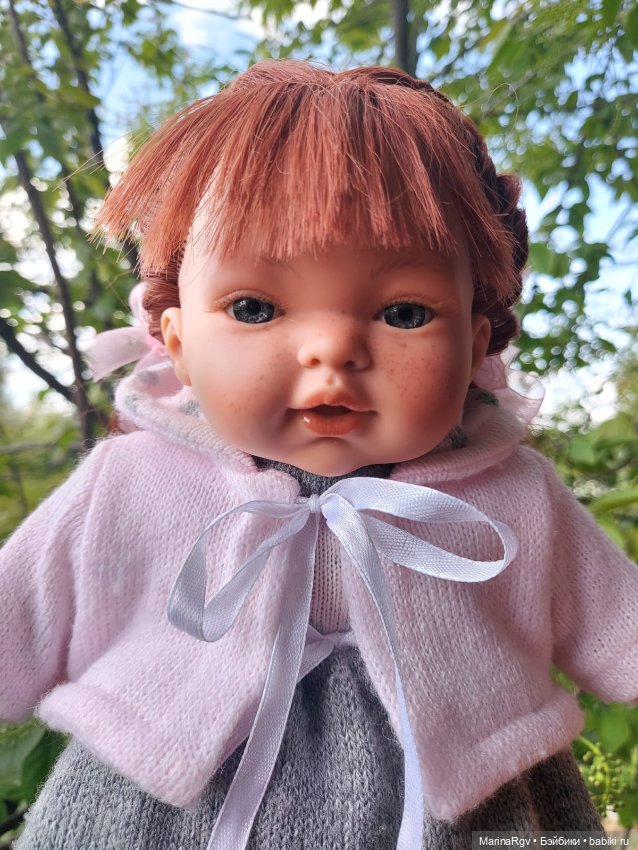 Рыженькая болтушка — Куклы Llorens (Ллоренс): испанские пупсы