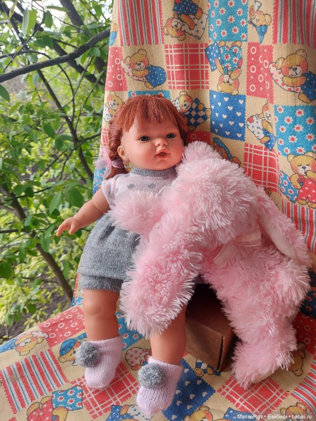 Рыженькая болтушка — Куклы Llorens (Ллоренс): испанские пупсы