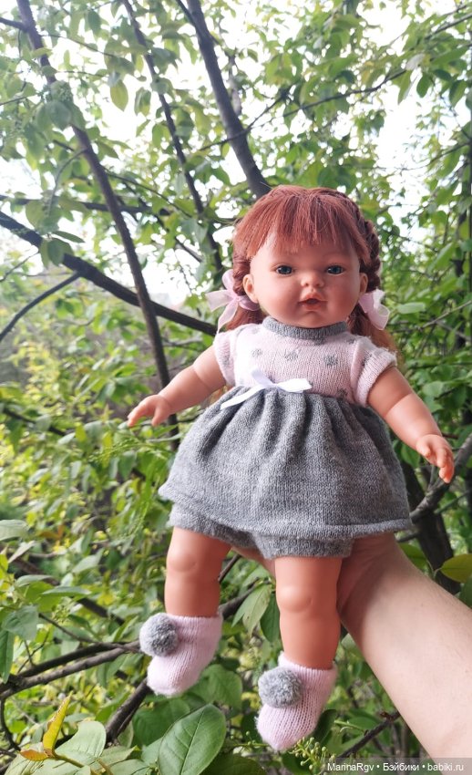 Рыженькая болтушка — Куклы Llorens (Ллоренс): испанские пупсы (фото 7)