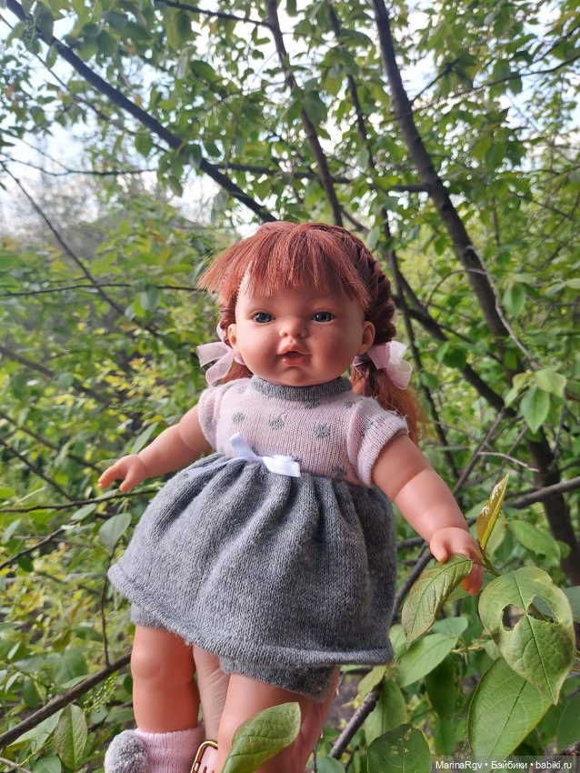 Рыженькая болтушка — Куклы Llorens (Ллоренс): испанские пупсы