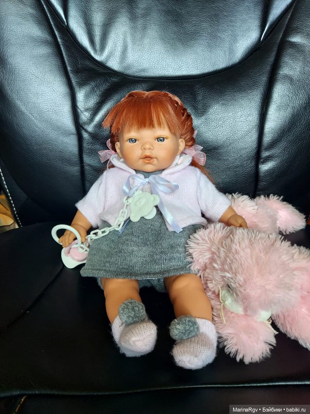 Рыженькая болтушка — Куклы Llorens (Ллоренс): испанские пупсы