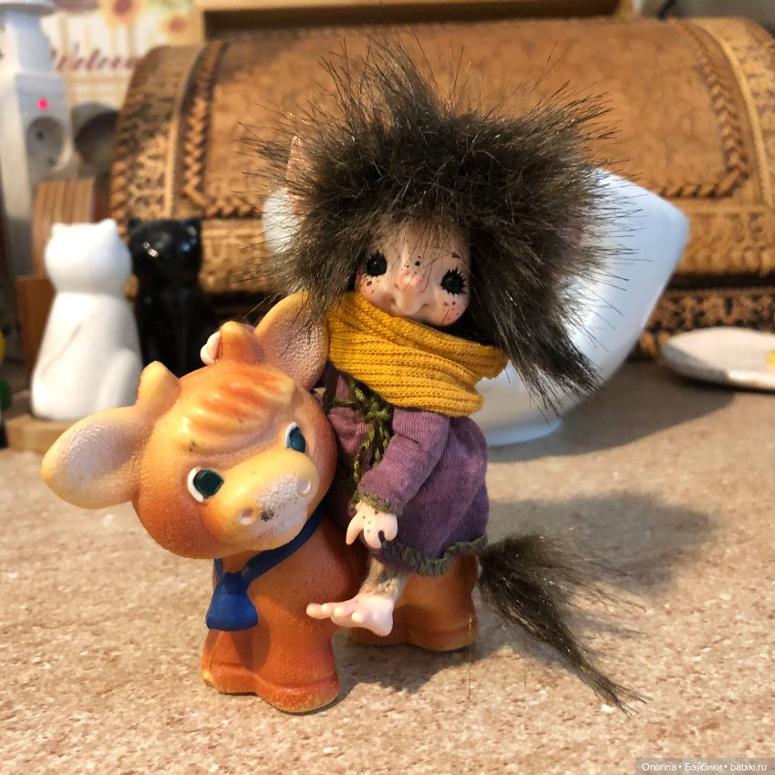 Аука в городе — Домашние фото авторских игрушек: Тедди (фото 5)