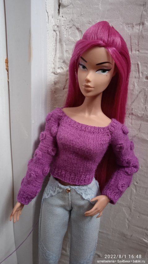 Вязание уже почти как формат восприятия реальности... или