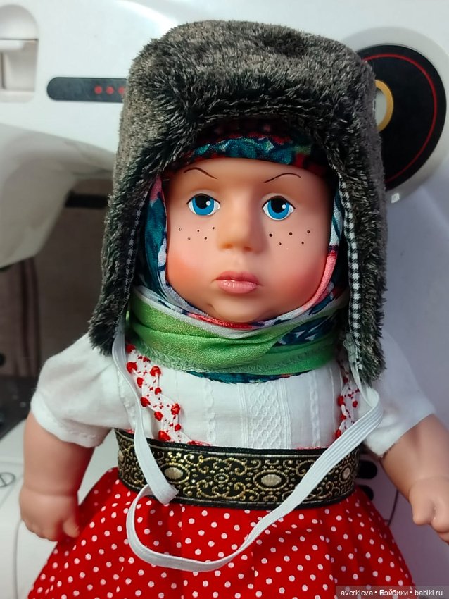 Серафима и салазки — Российские куклы Весна