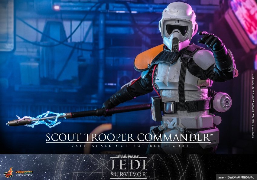 Hot Toys анонсировали фигурку Командира Штурмовиков-разведчиков по мотивам игры "Star Wars Jedi: Survivor"