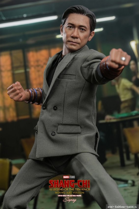 В Гонконге состоялся релиз эксклюзивной фигурки Венву от Hot Toys по мотивам фильма «Шан-Чи и легенда десяти колец» (фото 2)