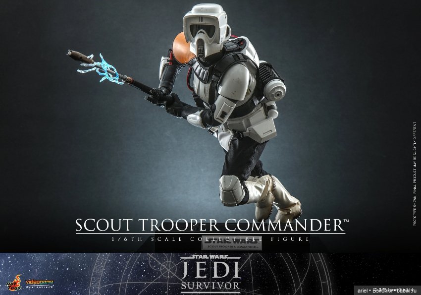 Hot Toys анонсировали фигурку Командира Штурмовиков-разведчиков по мотивам игры "Star Wars Jedi: Survivor" (фото 8)