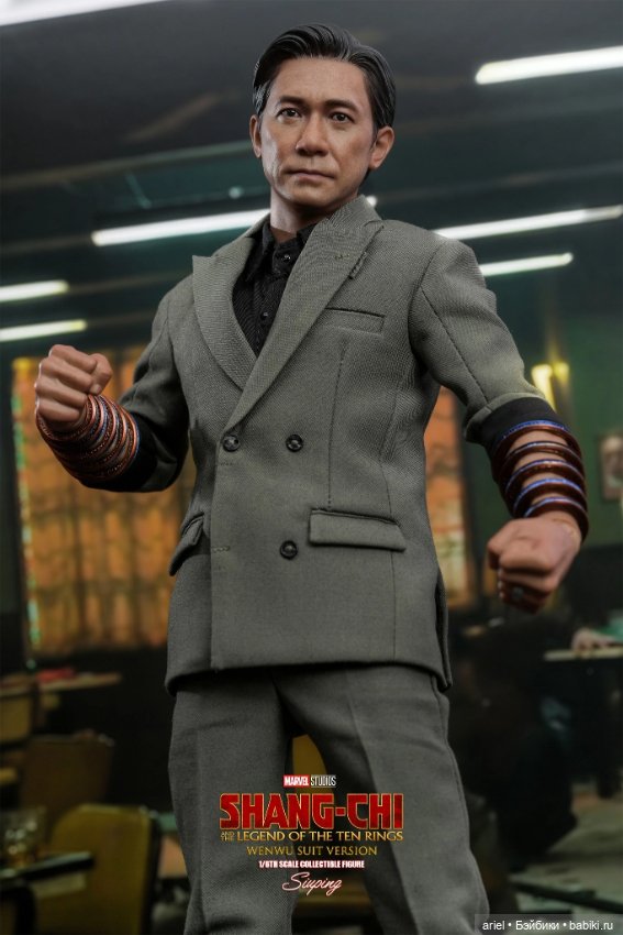 В Гонконге состоялся релиз эксклюзивной фигурки Венву от Hot Toys по мотивам фильма «Шан-Чи и легенда десяти колец» (фото 4)