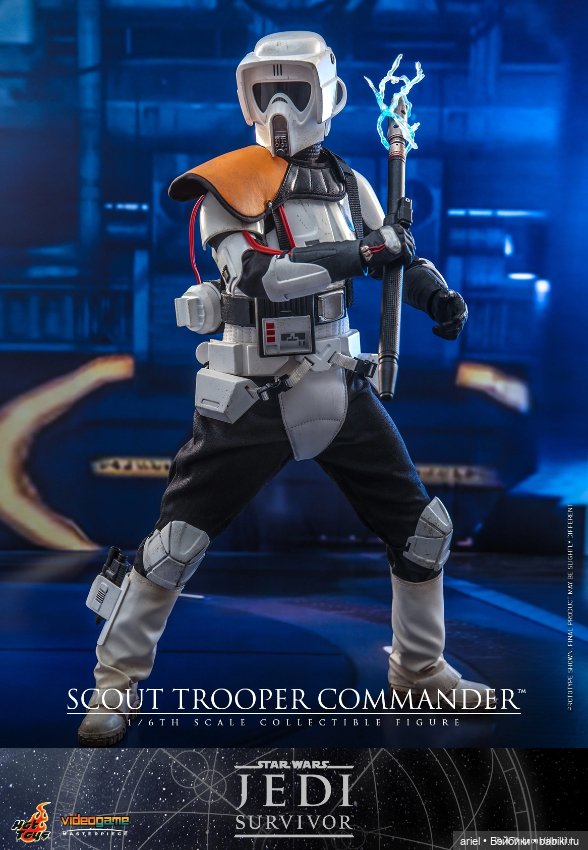 Hot Toys анонсировали фигурку Командира Штурмовиков-разведчиков по мотивам игры "Star Wars Jedi: Survivor" (фото 4)