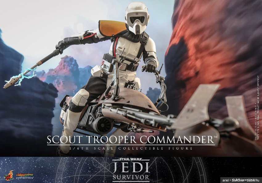 Hot Toys анонсировали фигурку Командира Штурмовиков-разведчиков по мотивам игры "Star Wars Jedi: Survivor" (фото 6)