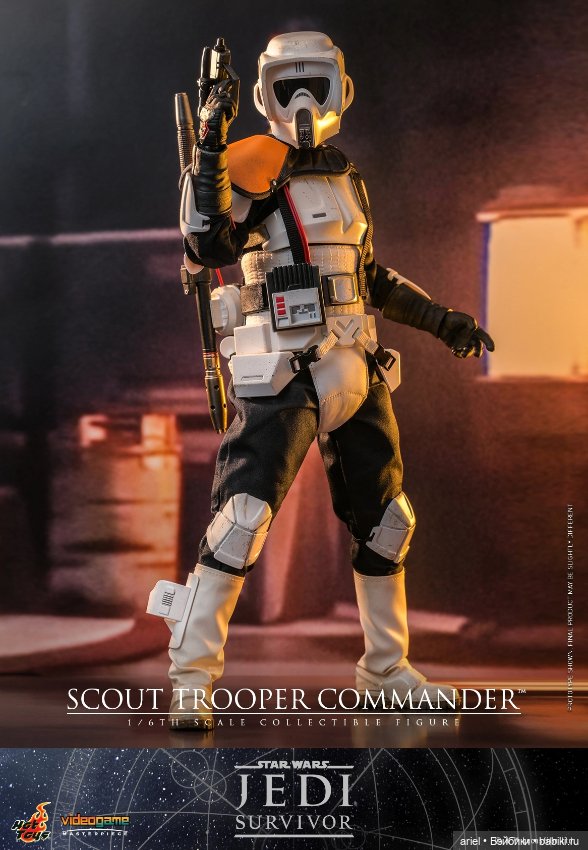 Hot Toys анонсировали фигурку Командира Штурмовиков-разведчиков по мотивам игры "Star Wars Jedi: Survivor" (фото 3)