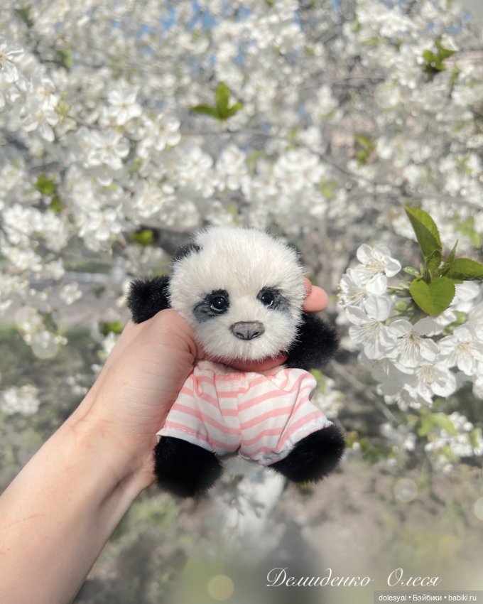 Пандочка — Авторские мишки Тедди и друзья: фото (фото 3)