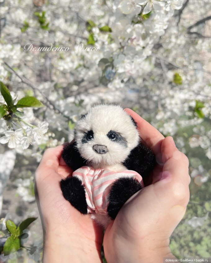 Пандочка — Авторские мишки Тедди и друзья: фото