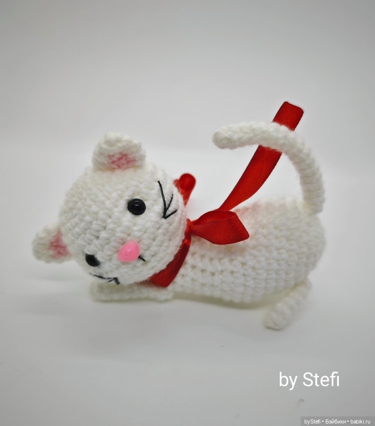 Покажу котика Плюс делюсь описанием вязания (фото 5)