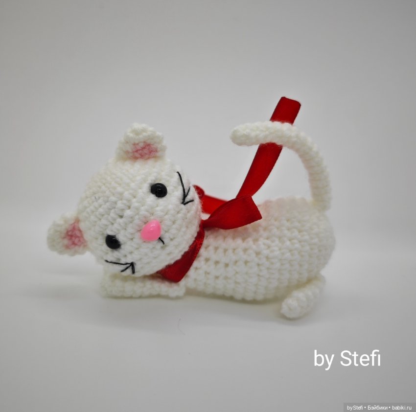 Покажу котика Плюс делюсь описанием вязания (фото 4)