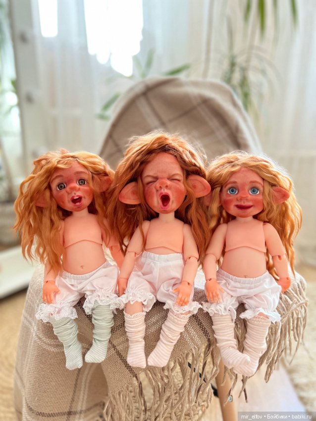 Веснушки — Авторские шарнирные куклы своими руками: лепка (фото 5)