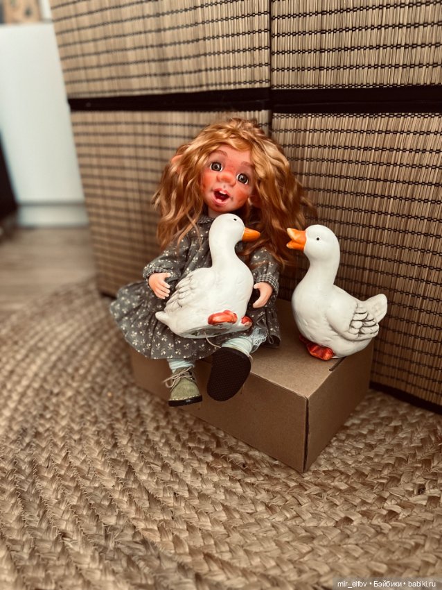 Веснушки — Авторские шарнирные куклы своими руками: лепка (фото 4)