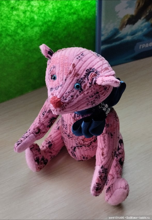 Мишка-Малинка — Текстильные игрушки и примитивы: кофейные