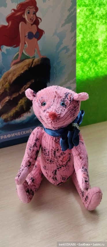 Мишка-Малинка — Текстильные игрушки и примитивы: кофейные (фото 3)