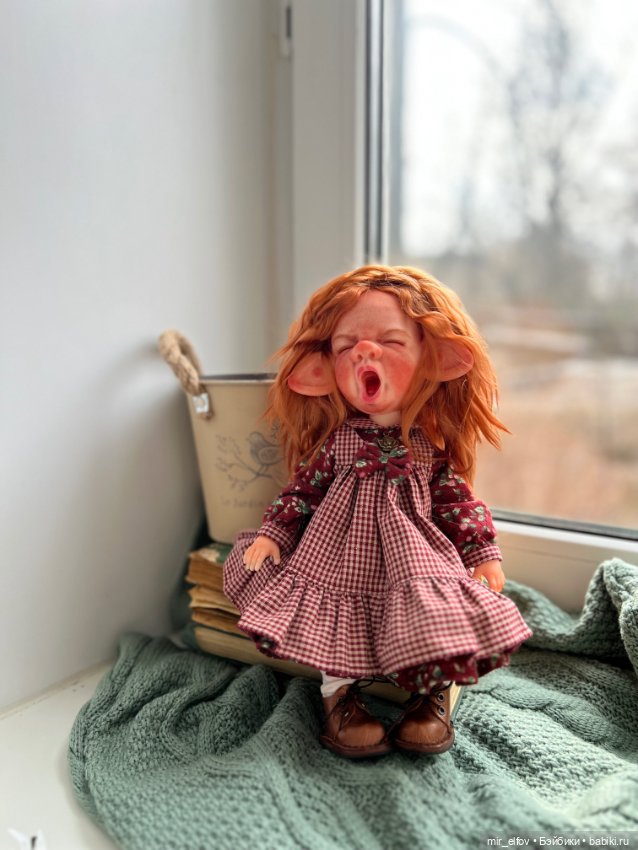 Веснушки — Авторские шарнирные куклы своими руками: лепка (фото 3)