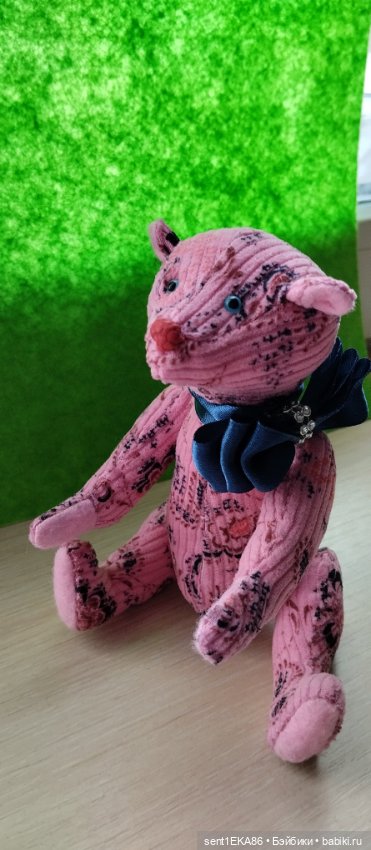 Мишка-Малинка — Текстильные игрушки и примитивы: кофейные (фото 2)