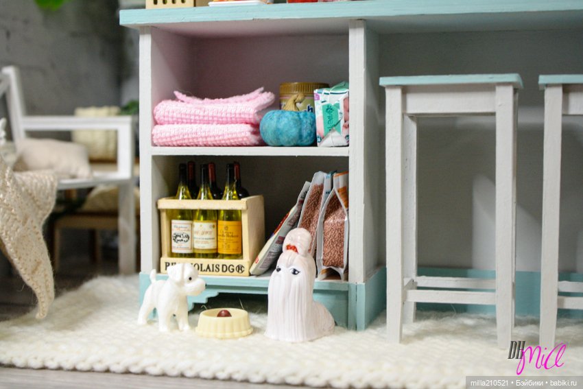 Новая кухня и круассаны — Румбоксы и кукольные интерьеры: фото