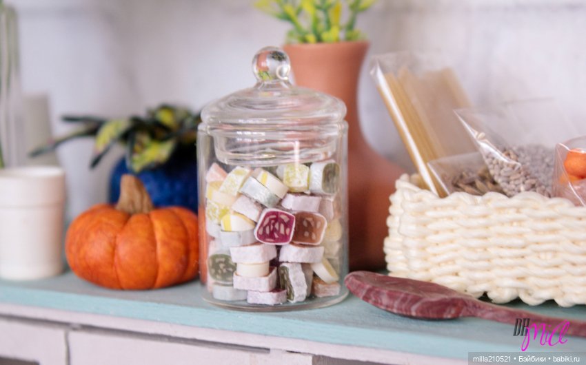 Новая кухня и круассаны — Румбоксы и кукольные интерьеры: фото (фото 7)