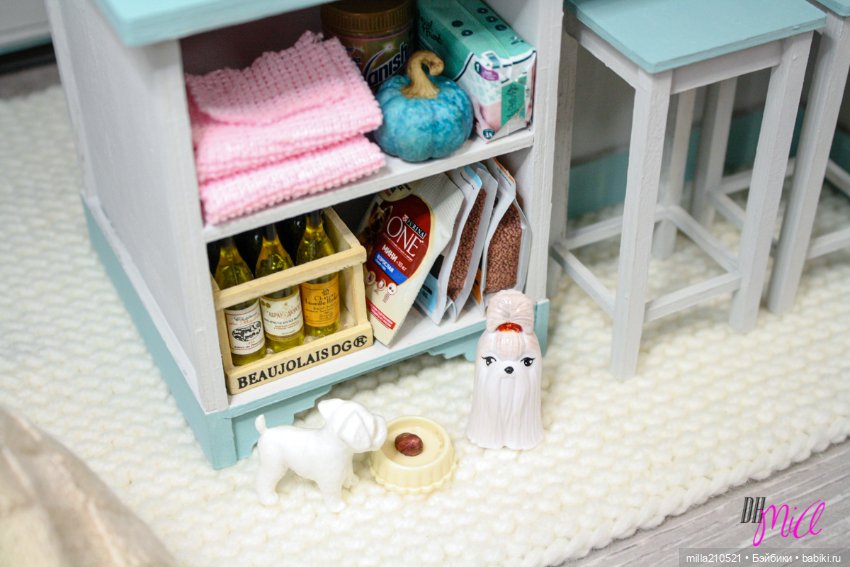 Новая кухня и круассаны — Румбоксы и кукольные интерьеры: фото