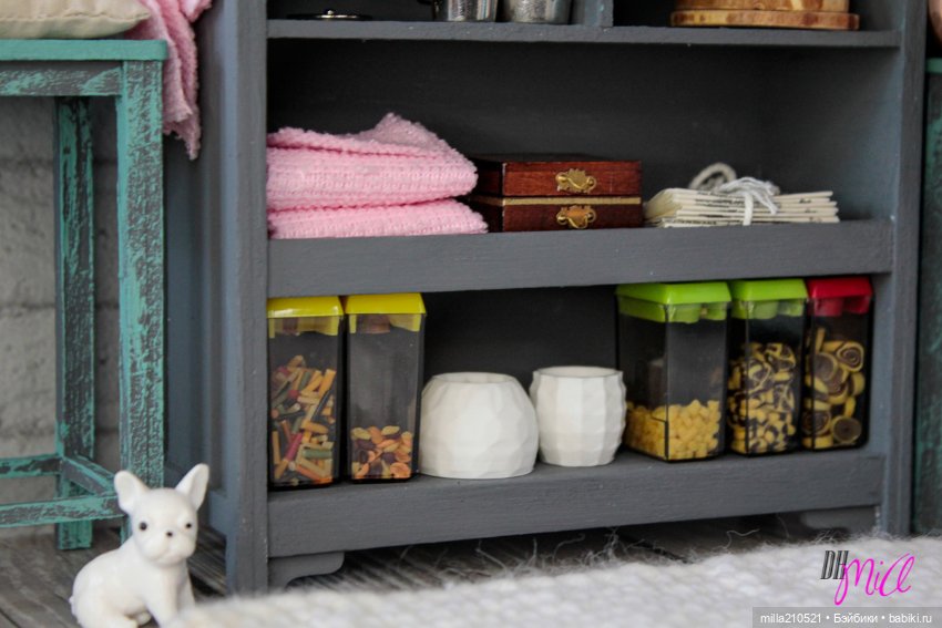 Новая кухня и круассаны — Румбоксы и кукольные интерьеры: фото