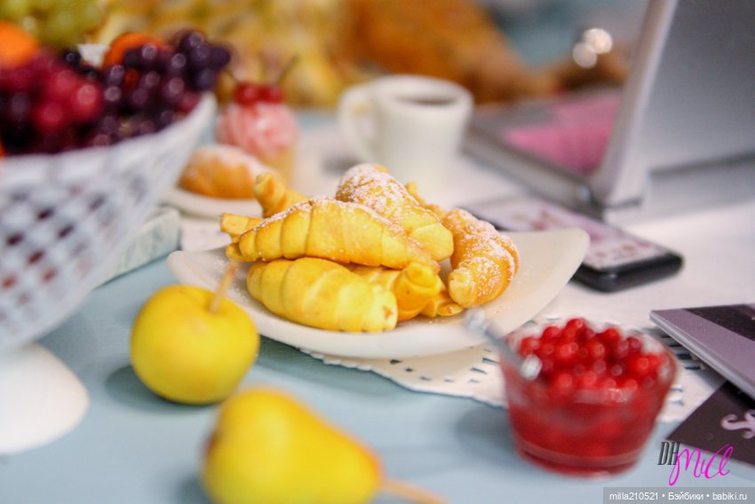 Новая кухня и круассаны — Румбоксы и кукольные интерьеры: фото