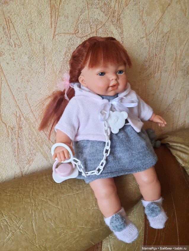 Рыженькая болтушка — Куклы Llorens (Ллоренс): испанские пупсы