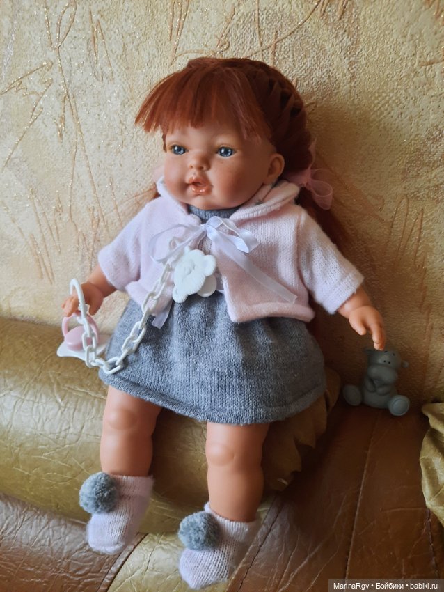 Рыженькая болтушка — Куклы Llorens (Ллоренс): испанские пупсы