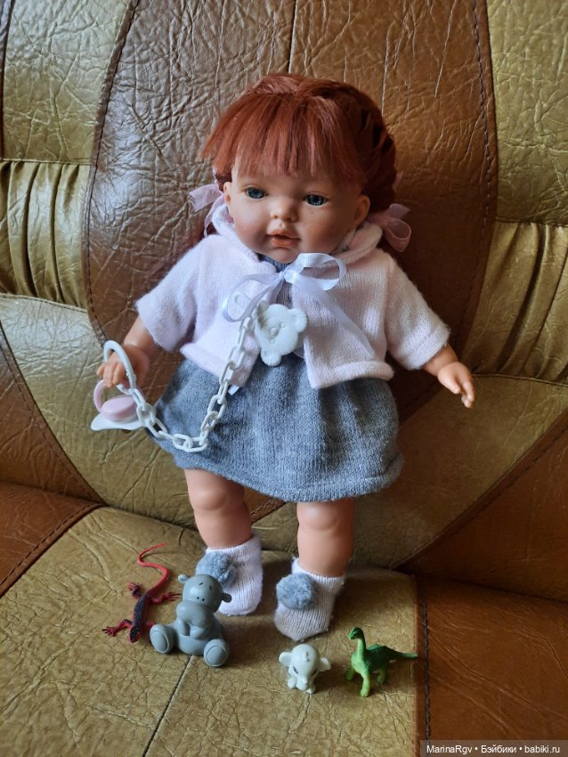 Рыженькая болтушка — Куклы Llorens (Ллоренс): испанские пупсы