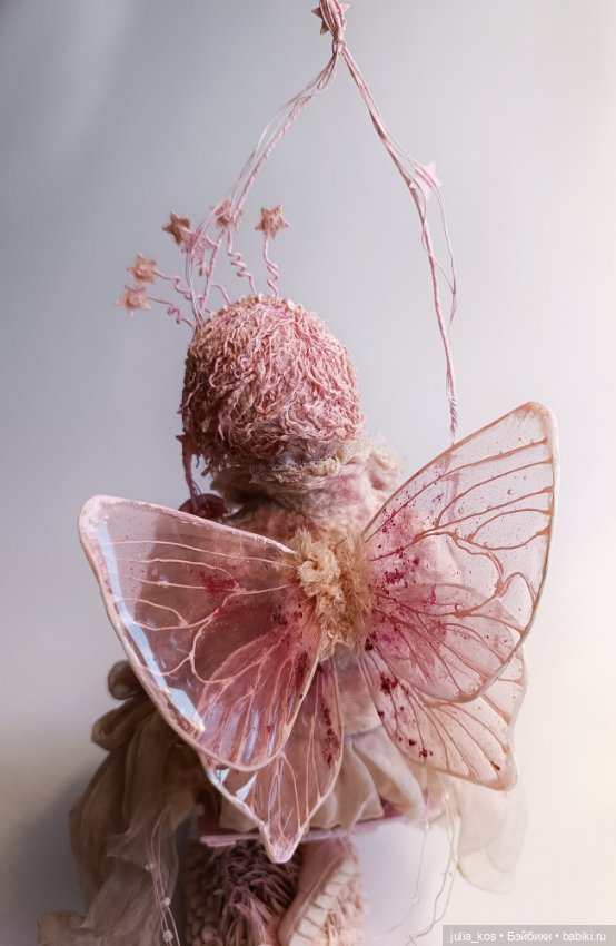 Розовая фея — Лепка авторских кукол: полимерная глина (фото 8)