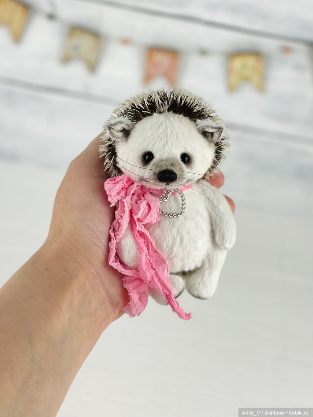 Тедди ёжик Вайт — Авторские мишки Тедди и друзья: фото