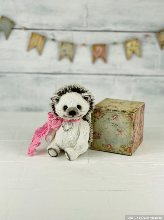 Тедди ёжик Вайт — Авторские мишки Тедди и друзья: фото (фото 4)