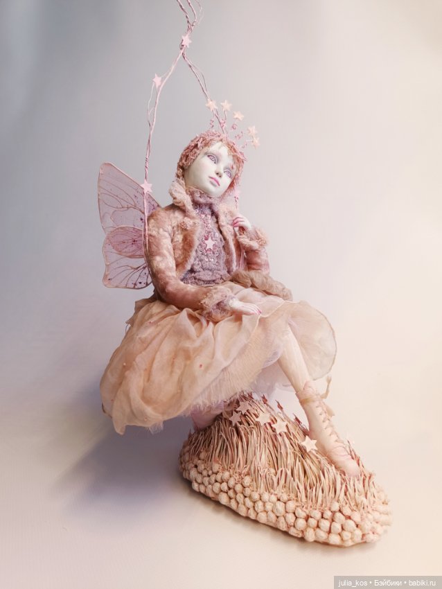 Розовая фея — Лепка авторских кукол: полимерная глина (фото 6)