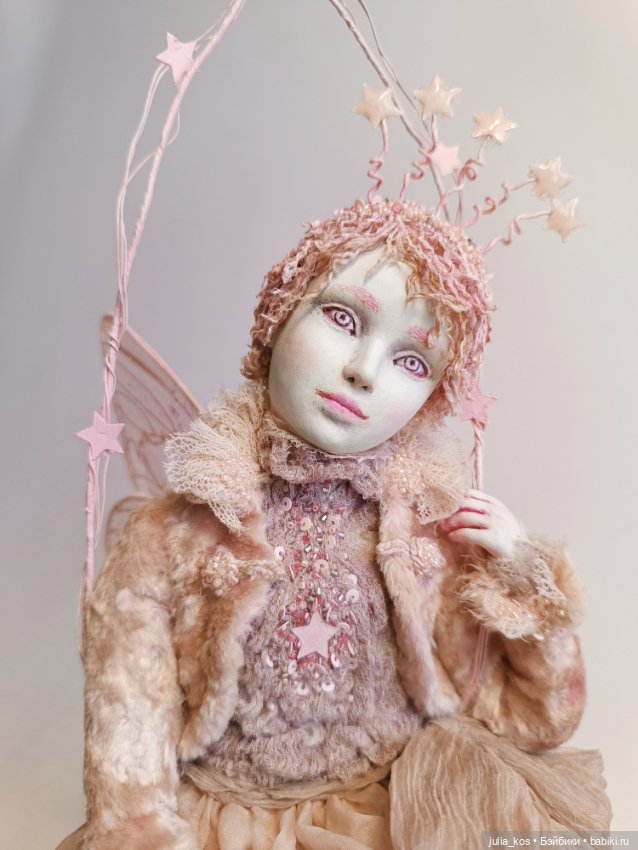 Розовая фея — Лепка авторских кукол: полимерная глина (фото 2)