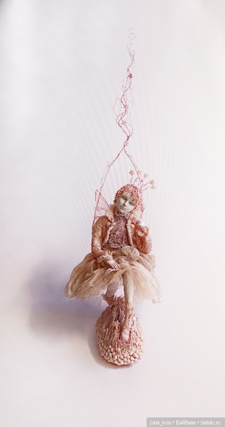 Розовая фея — Лепка авторских кукол: полимерная глина (фото 3)