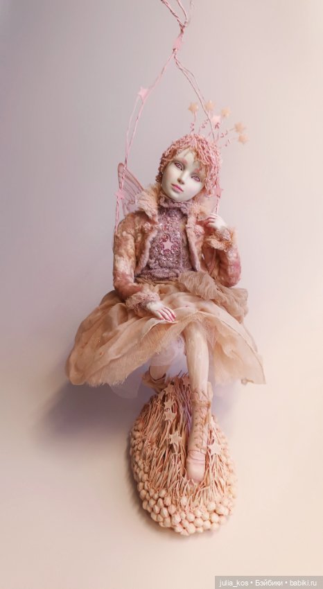 Розовая фея — Лепка авторских кукол: полимерная глина (фото 7)