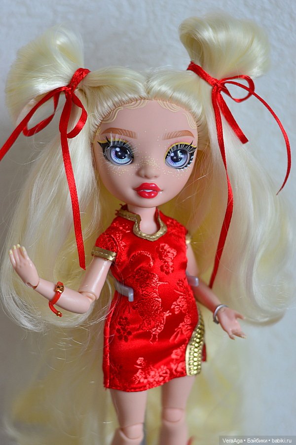Делайла в красном — Куклы Rainbow High (Рейнбоу Хай (фото 8)